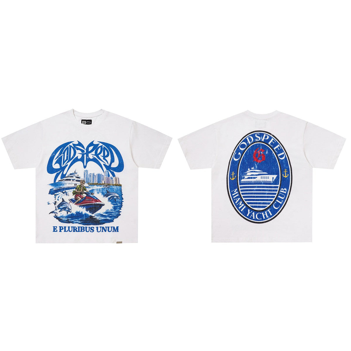 GodSpeed Miami Yacht Club Graphic T-Shirt