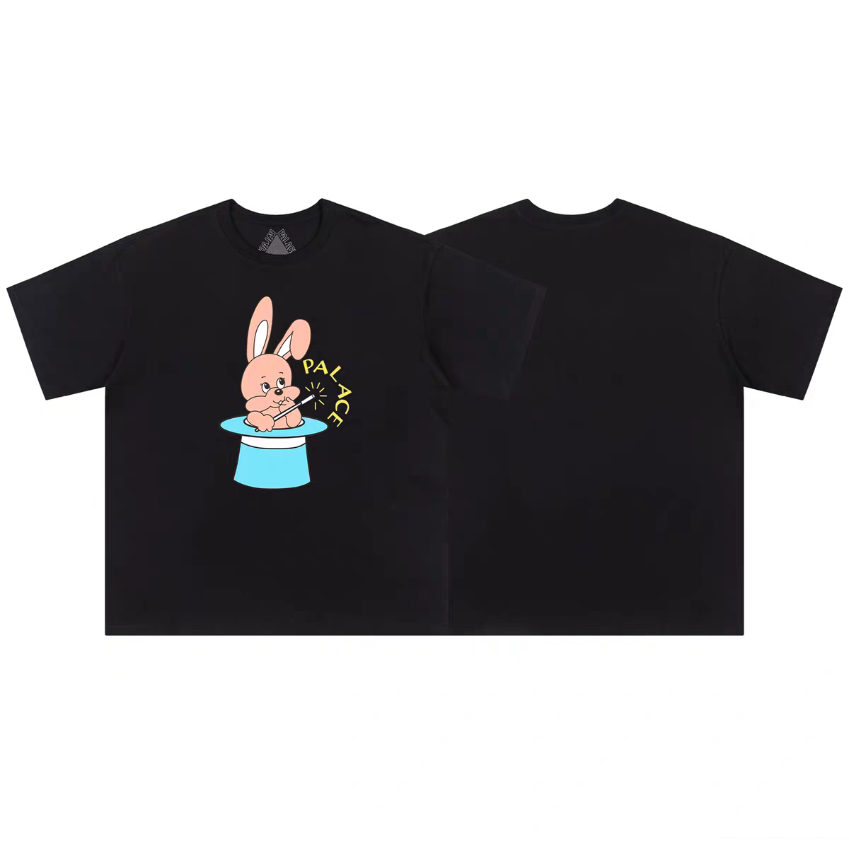 RALACE Magic Rabbit Graphic T-Shirt – Black