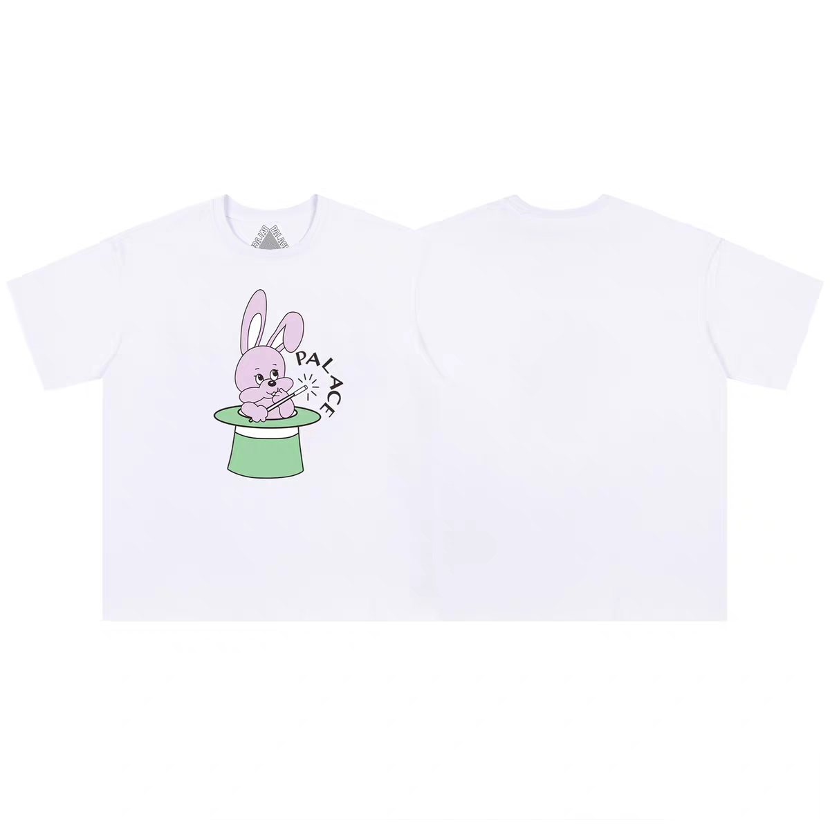 RALACE Magic Rabbit Graphic T-Shirt – White