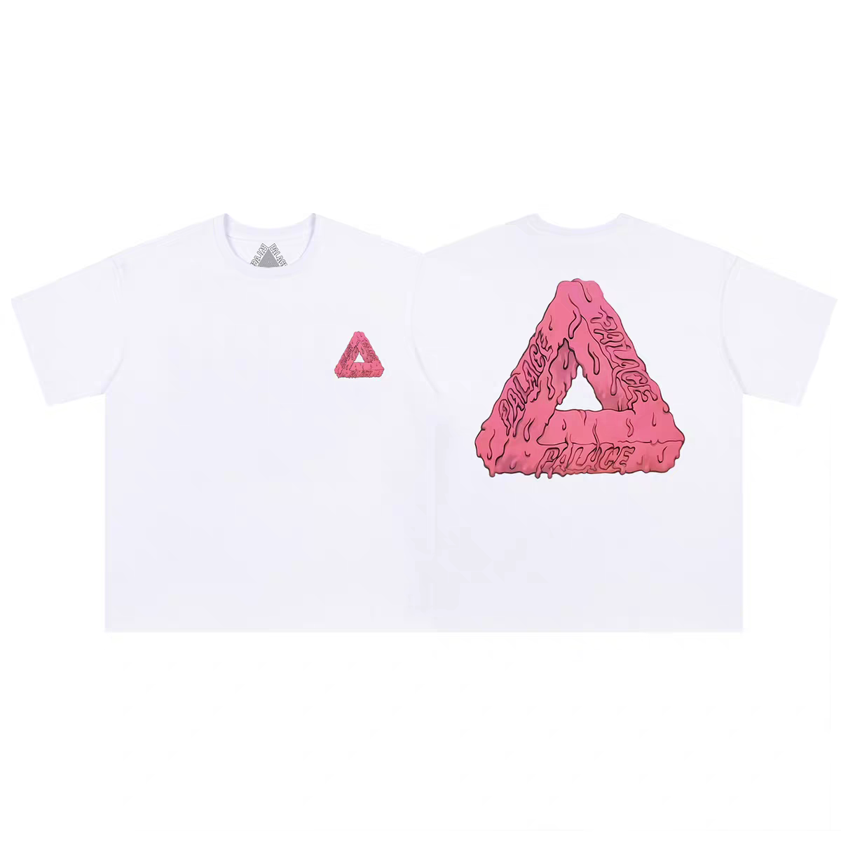 RALACE Pink Melting Graphic T-Shirt