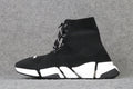 Balenciaga Speed 2.0 Lace-Up Sneaker 'Black White'