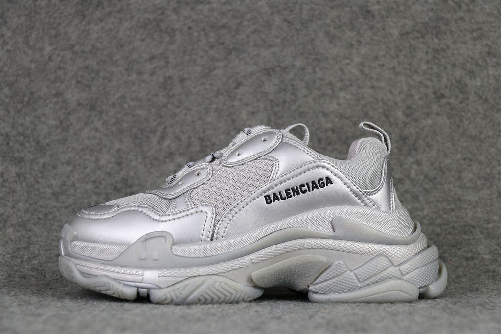 Balenciaga Triple S Sneaker 'Silver Metallic'
