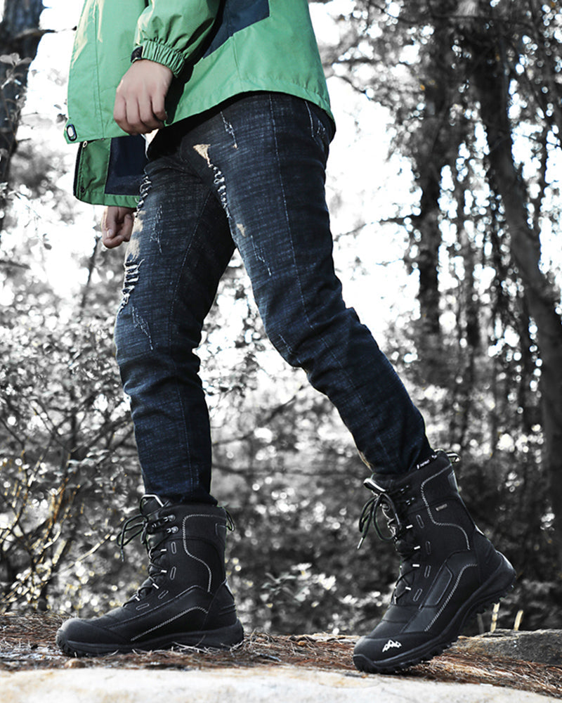 Ski Wear Waterproof Slip-resistant Snow Boots -Men's