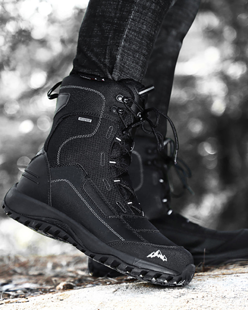 Ski Wear Waterproof Slip-resistant Snow Boots -Men's