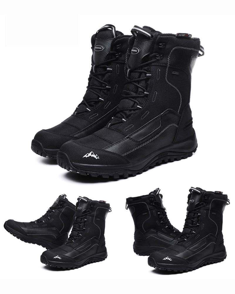 Ski Wear Waterproof Slip-resistant Snow Boots -Men's