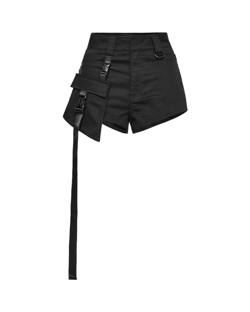 Techwear Ribbon Women's Cargo Shorts