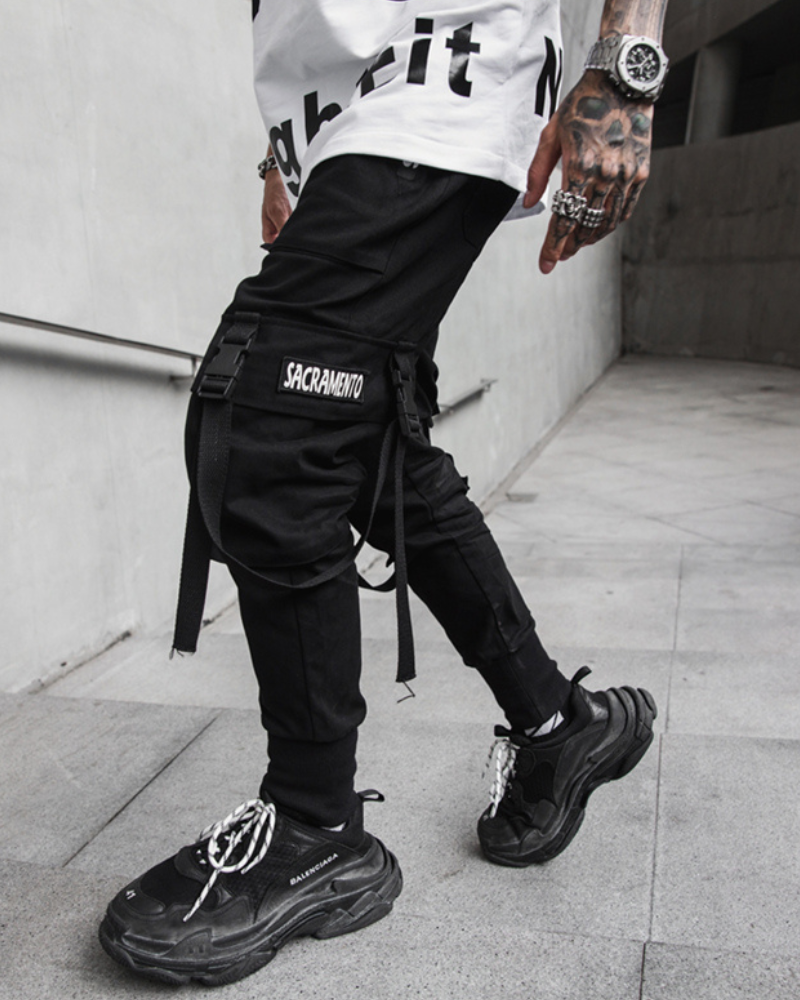 Streetwear Slim Fit Cargo Pants