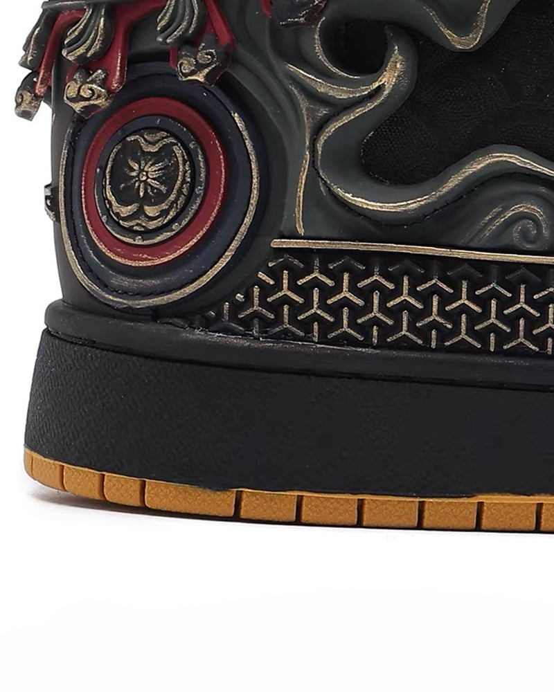 Techwear Armor High-Top Sneakers