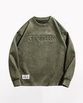 Suede Velvet Vintage Oversize Hoodie