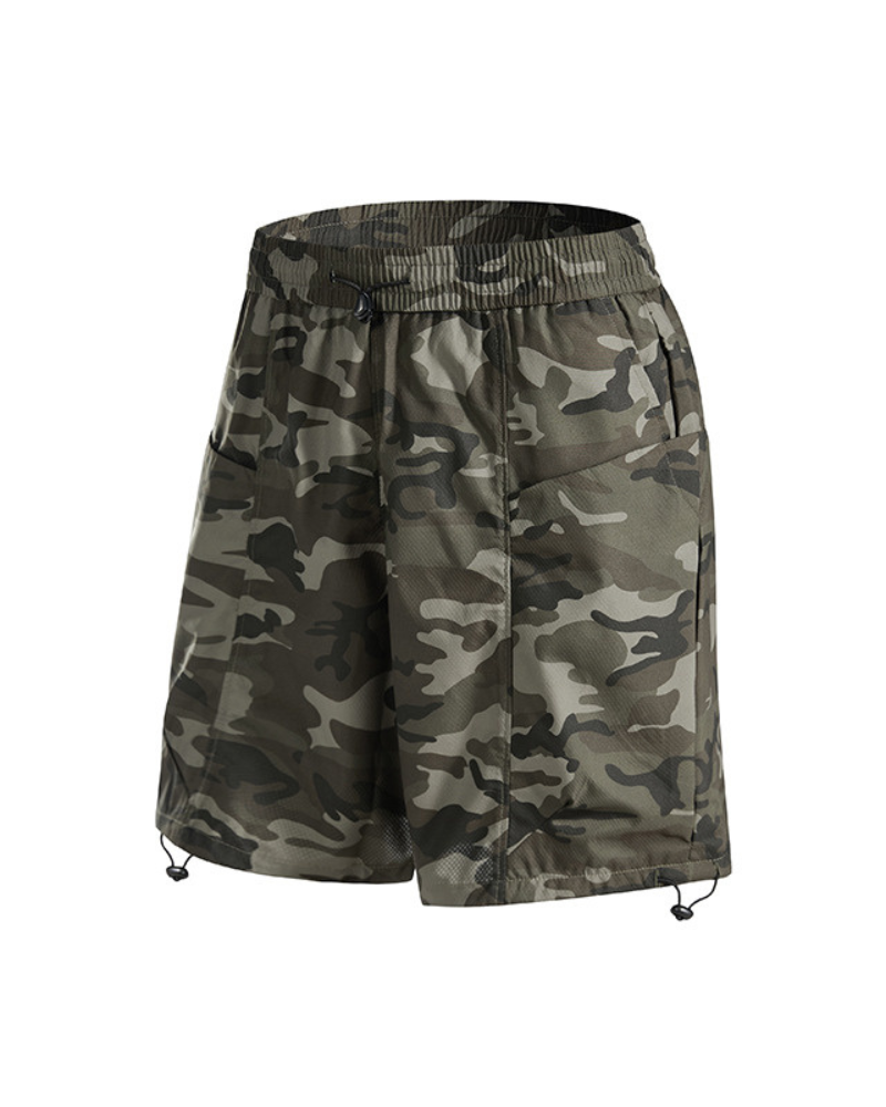 Summer Outdoor Hiking Tactical Camo Shorts