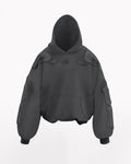 Street 3D Bone Print Thick Hoodie