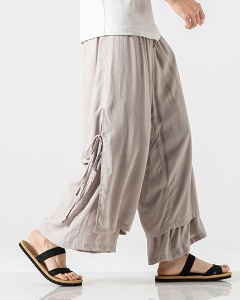 Techwear Cotton Hakama Pants