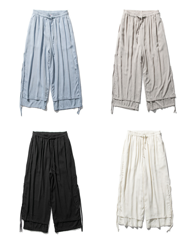 Techwear Cotton Hakama Pants