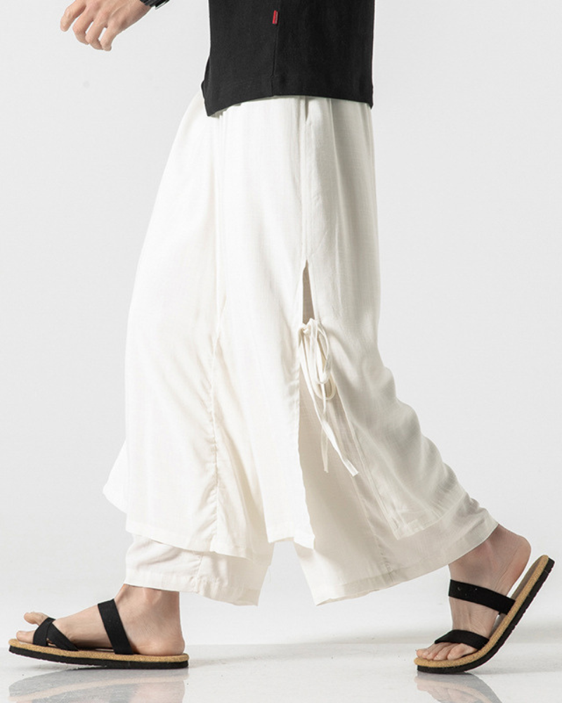 Techwear Cotton Hakama Pants