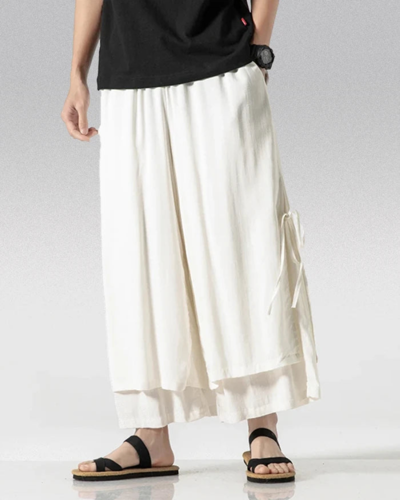 Techwear Cotton Hakama Pants