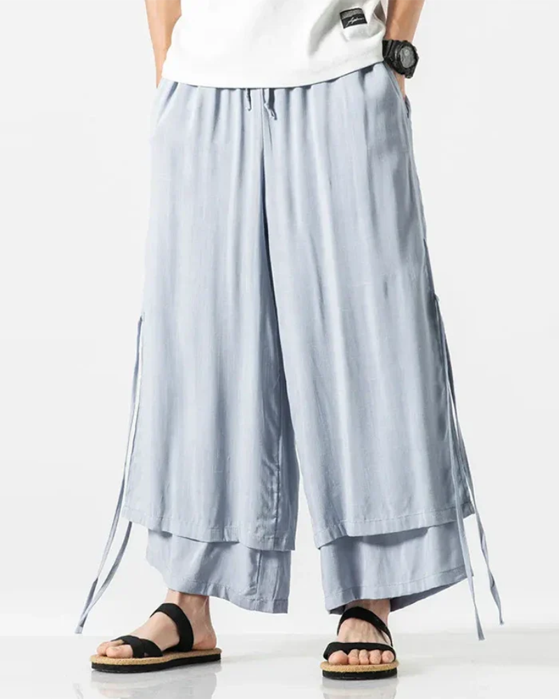 Techwear Cotton Hakama Pants