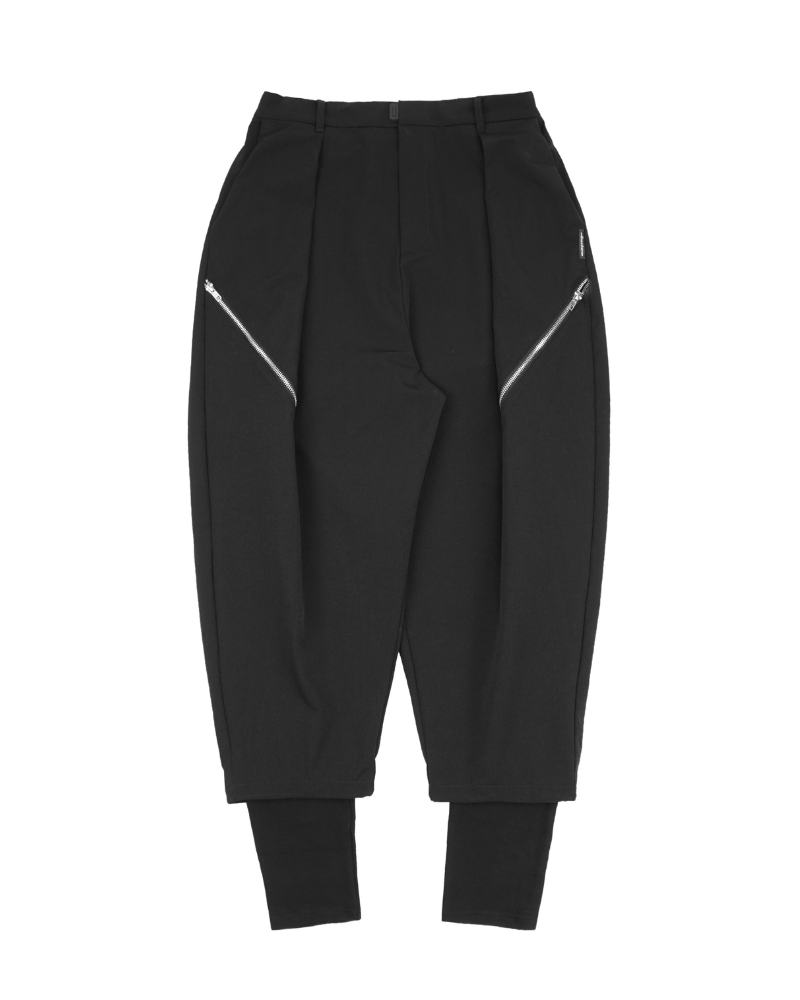 Techwear Fake Two-Piece Hakama Pants