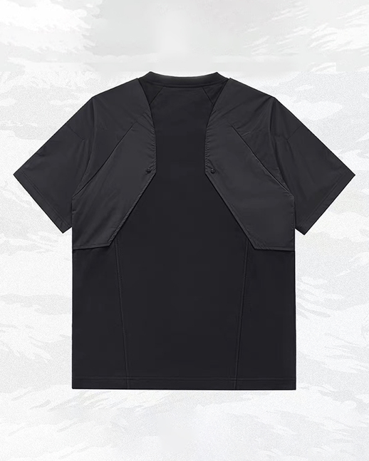 Techwear Fake Two-Piece T-Shirt