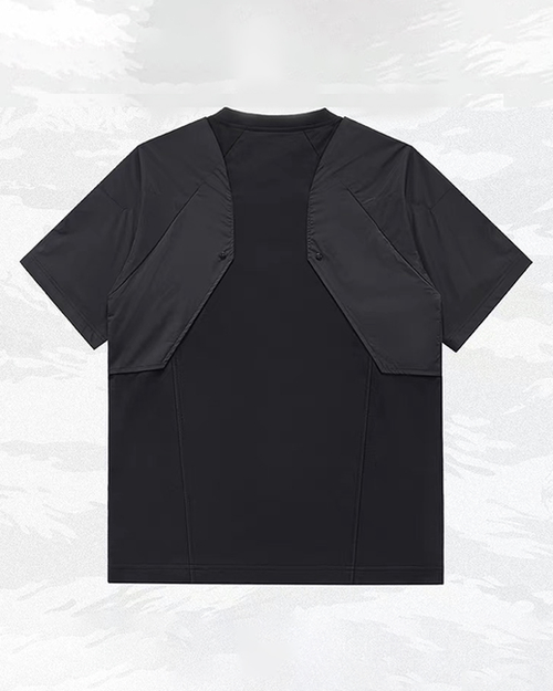 Techwear Fake Two-Piece T-Shirt