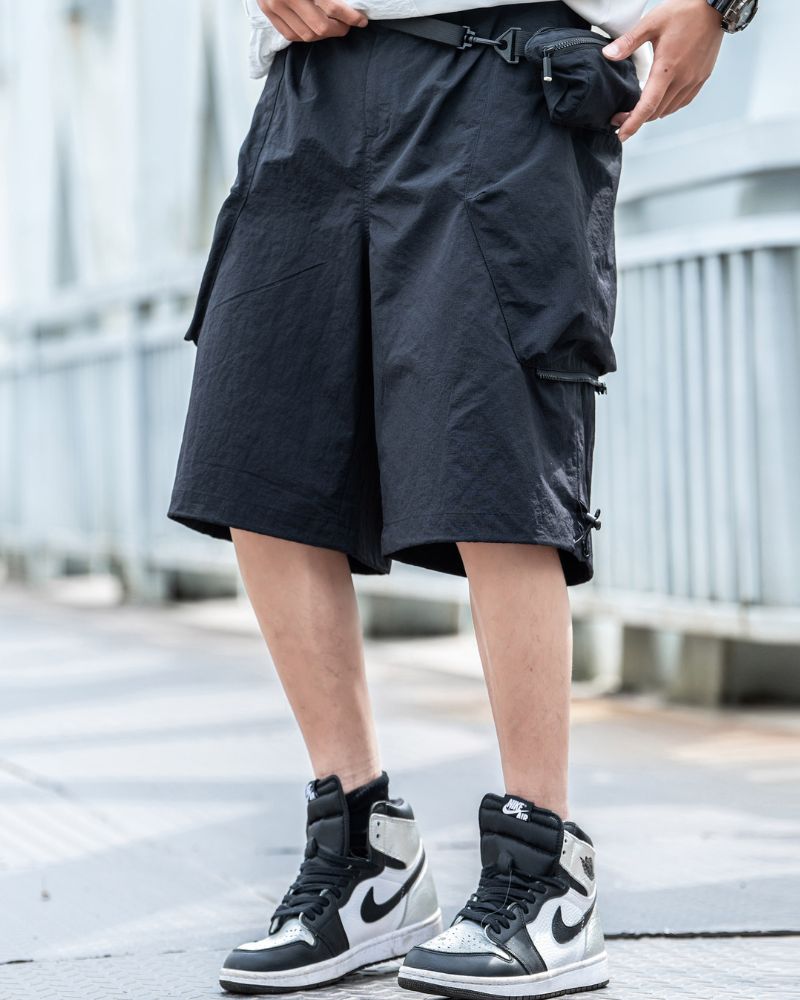 Techwear Functional Cargo Shorts
