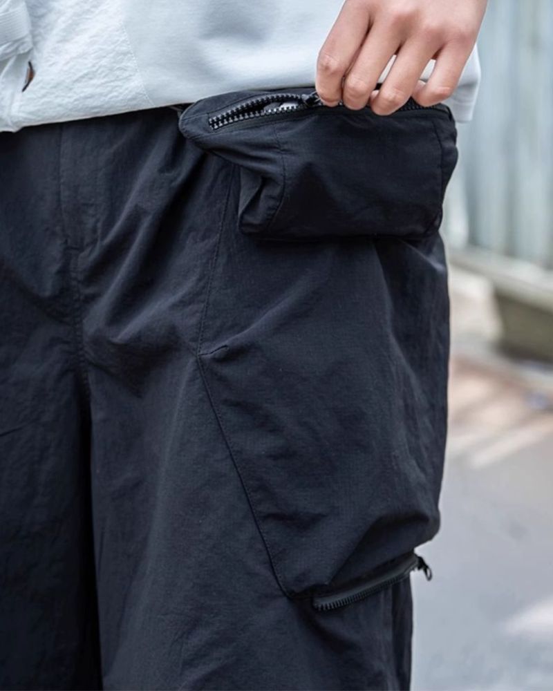 Techwear Functional Cargo Shorts