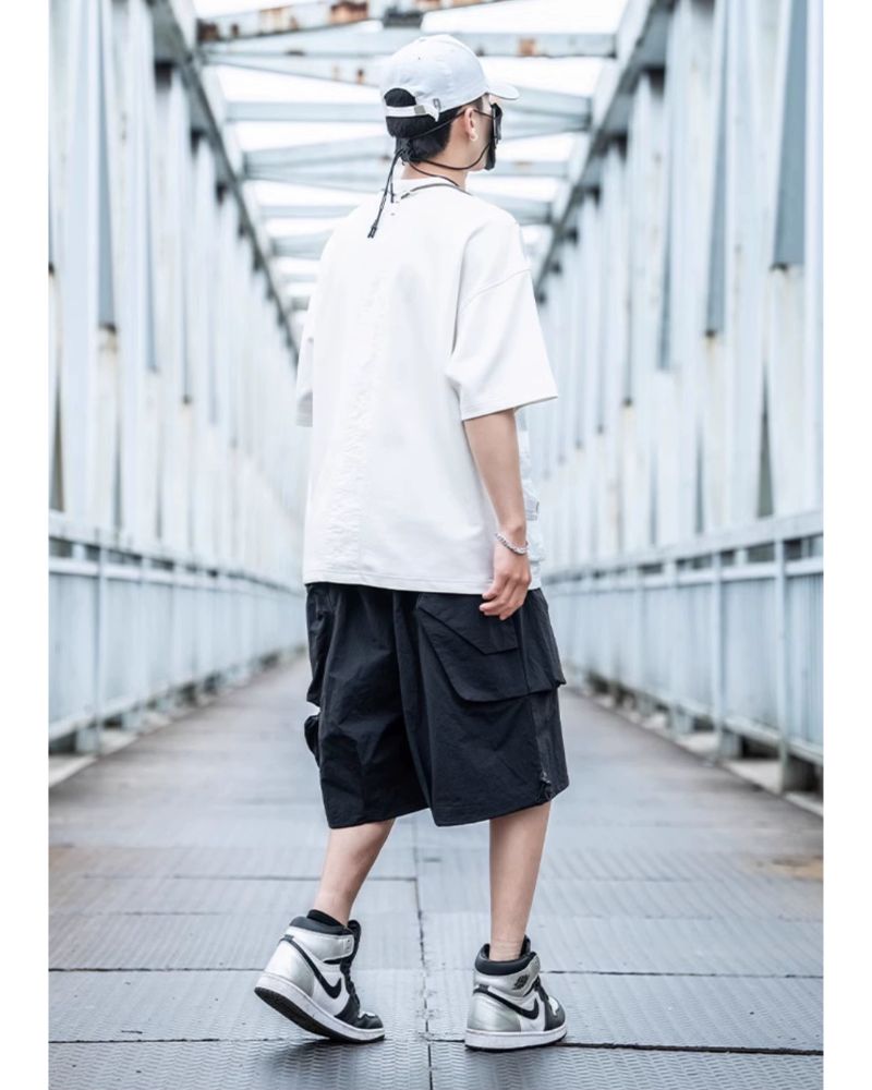 Techwear Functional Cargo Shorts