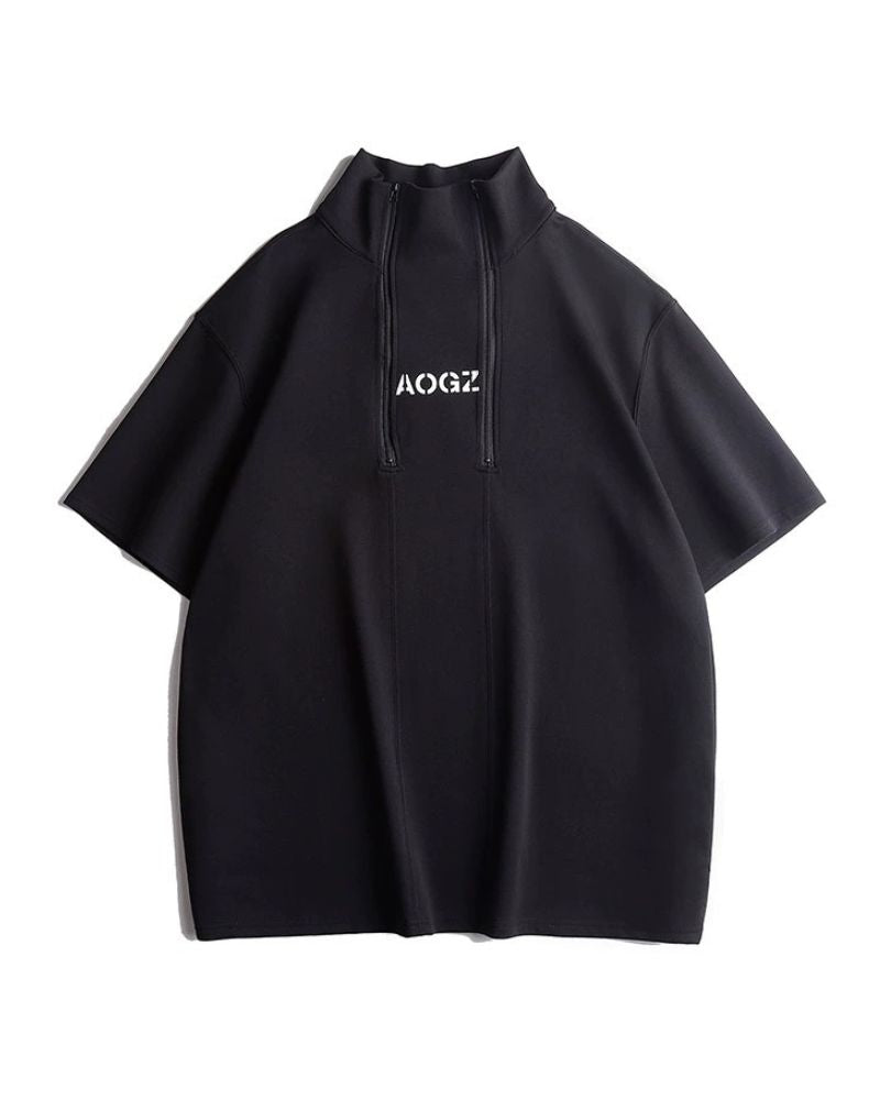 Techwear High Neck Unisex T-Shirt