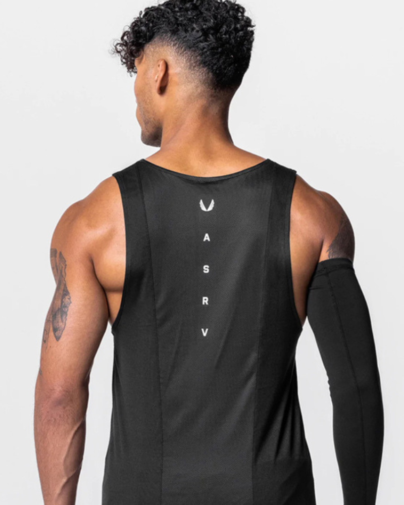 Techwear Base Layers Mens Sleeveless T-Shirt | Muscle Shirt