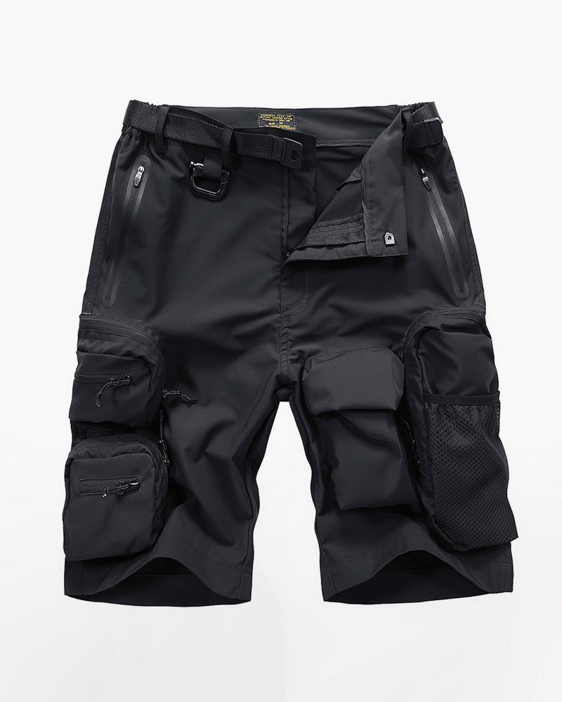 Techwear Backpack Cargo Shorts