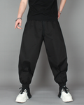 Techwear Plaid Harem Hakama Pants