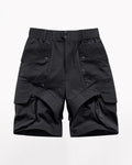 Techwear Pockets Patchwork Cargo Shorts