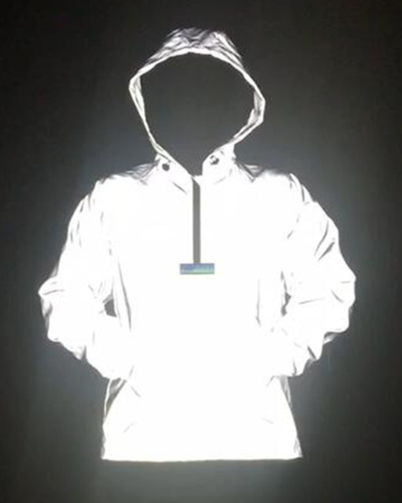 Techwear Reflective Hooded Jacket