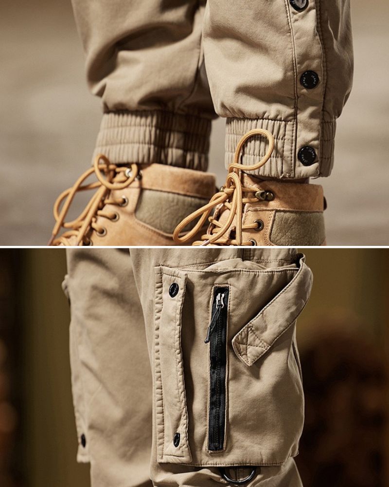 Techwear Side Pockets Cargo Pants