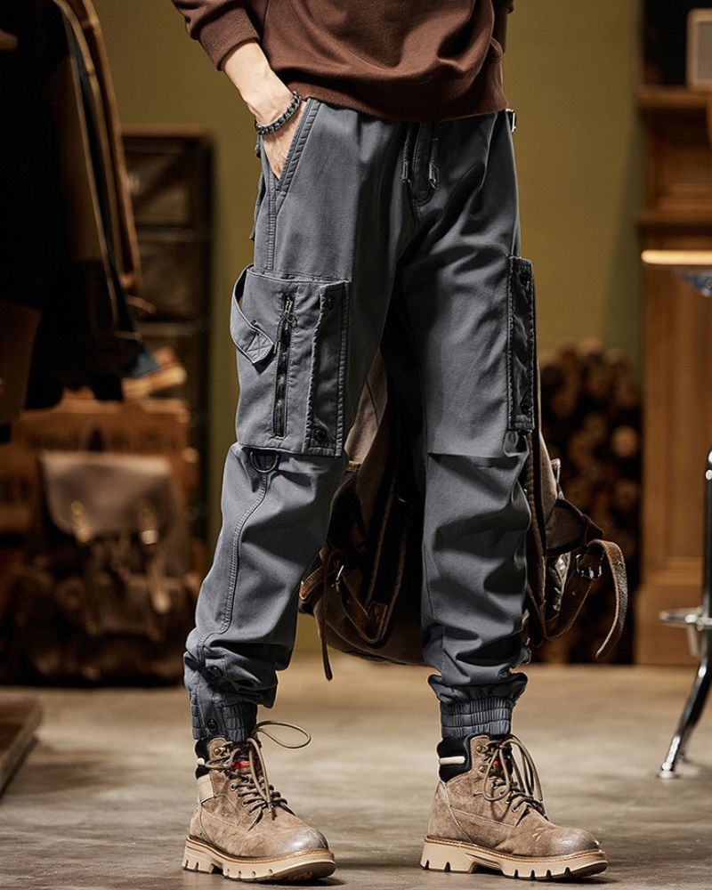 Techwear Side Pockets Cargo Pants