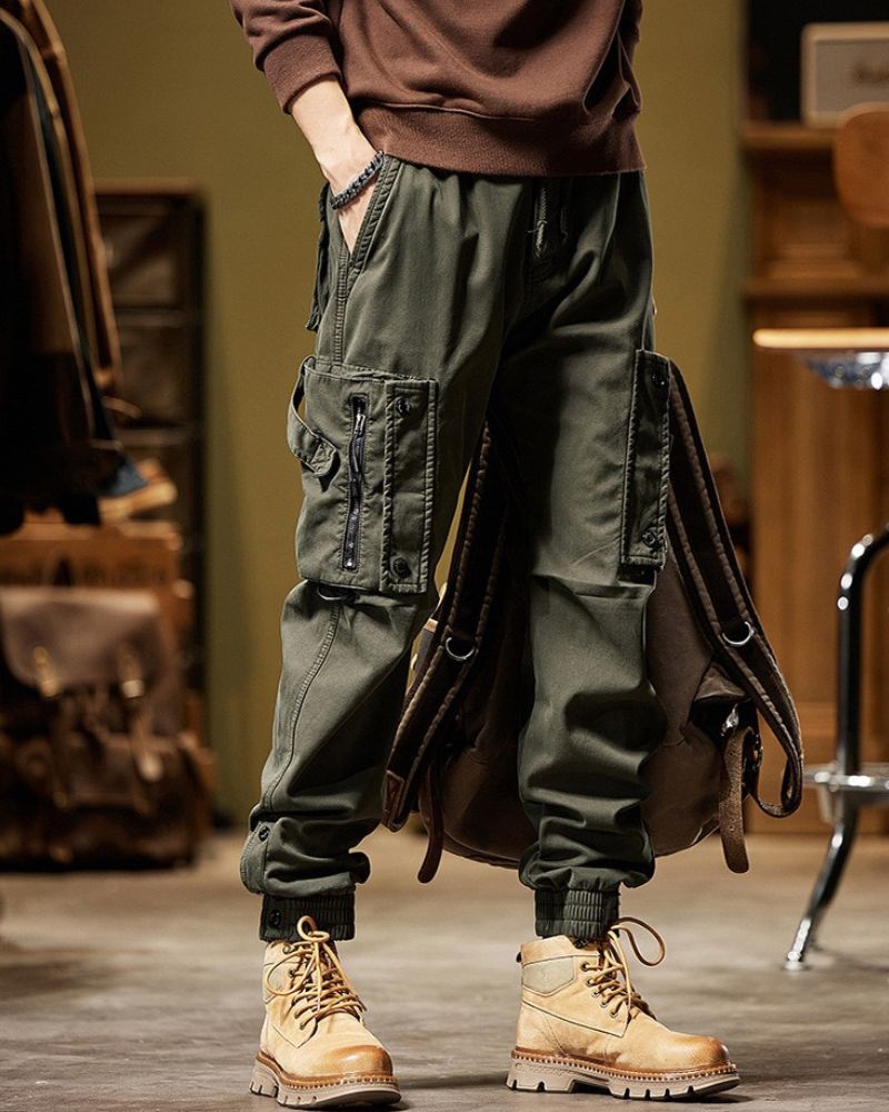 Techwear Side Pockets Cargo Pants