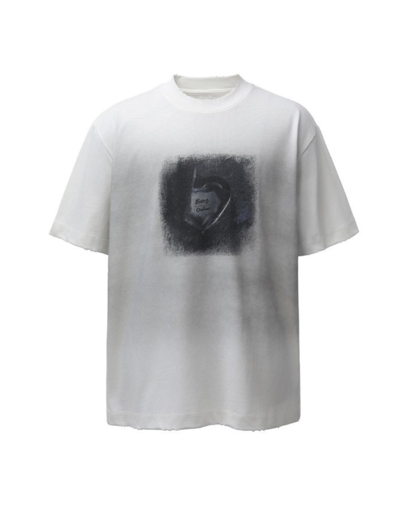 Techwear Vintage Distressed Graphic T-Shirt