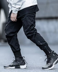 Techwear Slim Camo Cargo Pants