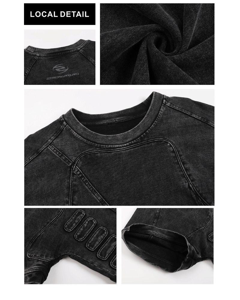 Wasteland Washed Heavyweight Cotton Men's T-Shirt