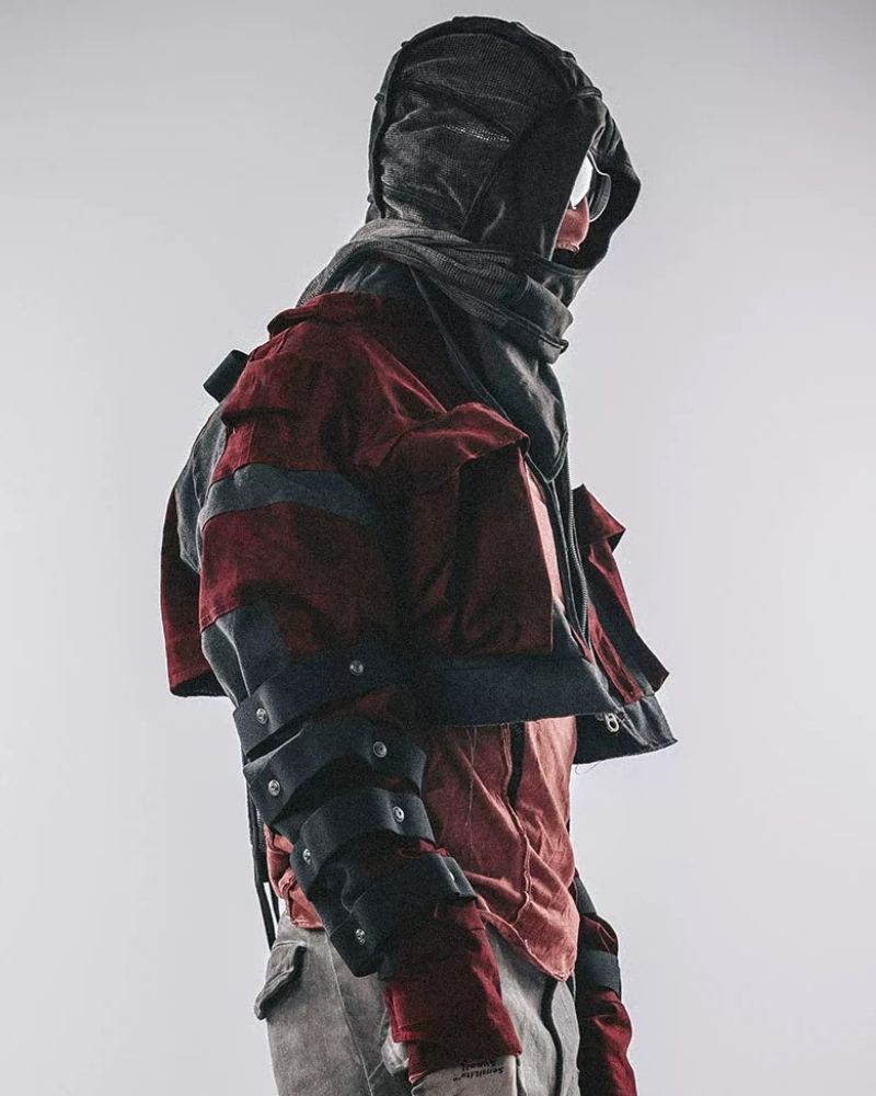 Wasteland Wear Angora Red Boxing Jacket