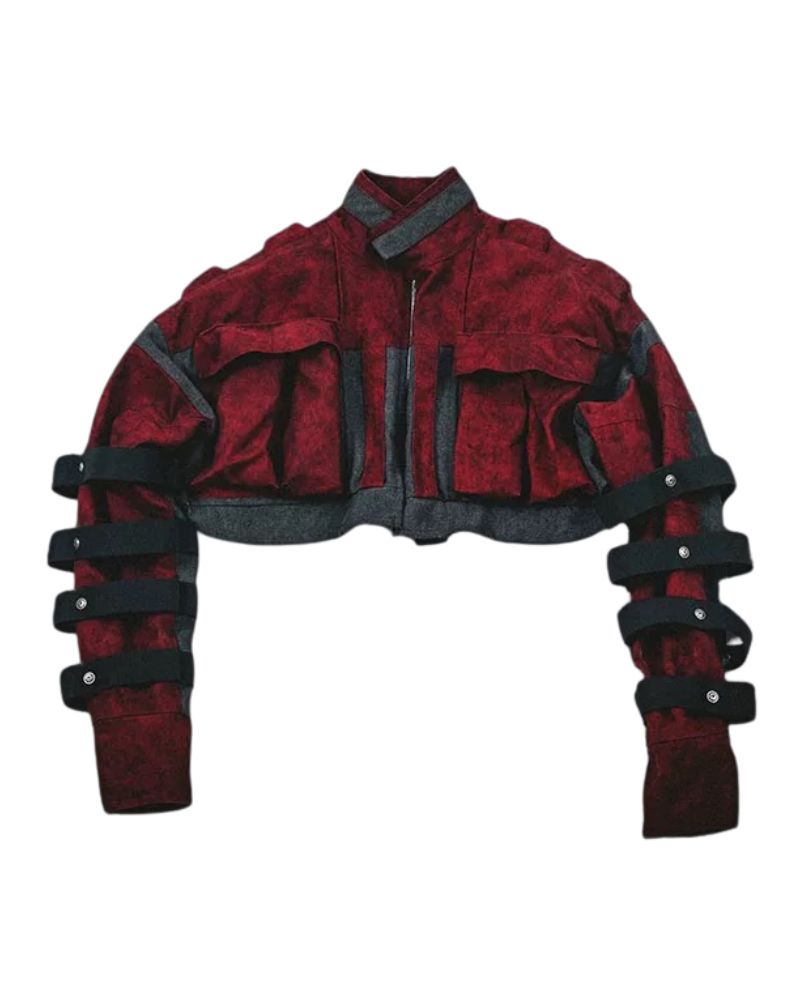 Wasteland Wear Angora Red Boxing Jacket