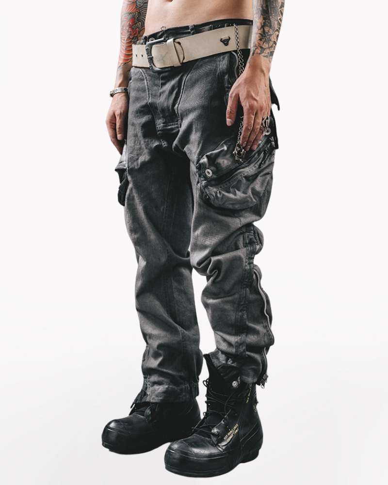 Wasteland Wear Functional Distressed Cargo Pants