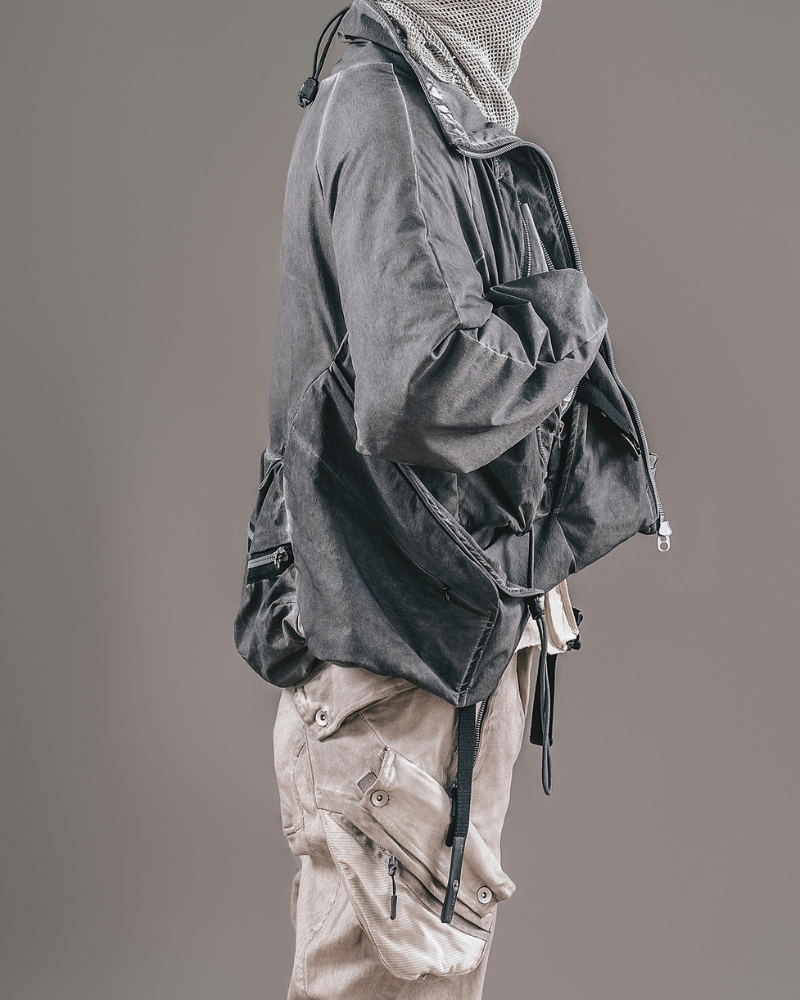 Wasteland Wear Vintage Dual Layers Multi-Pocket Jacket