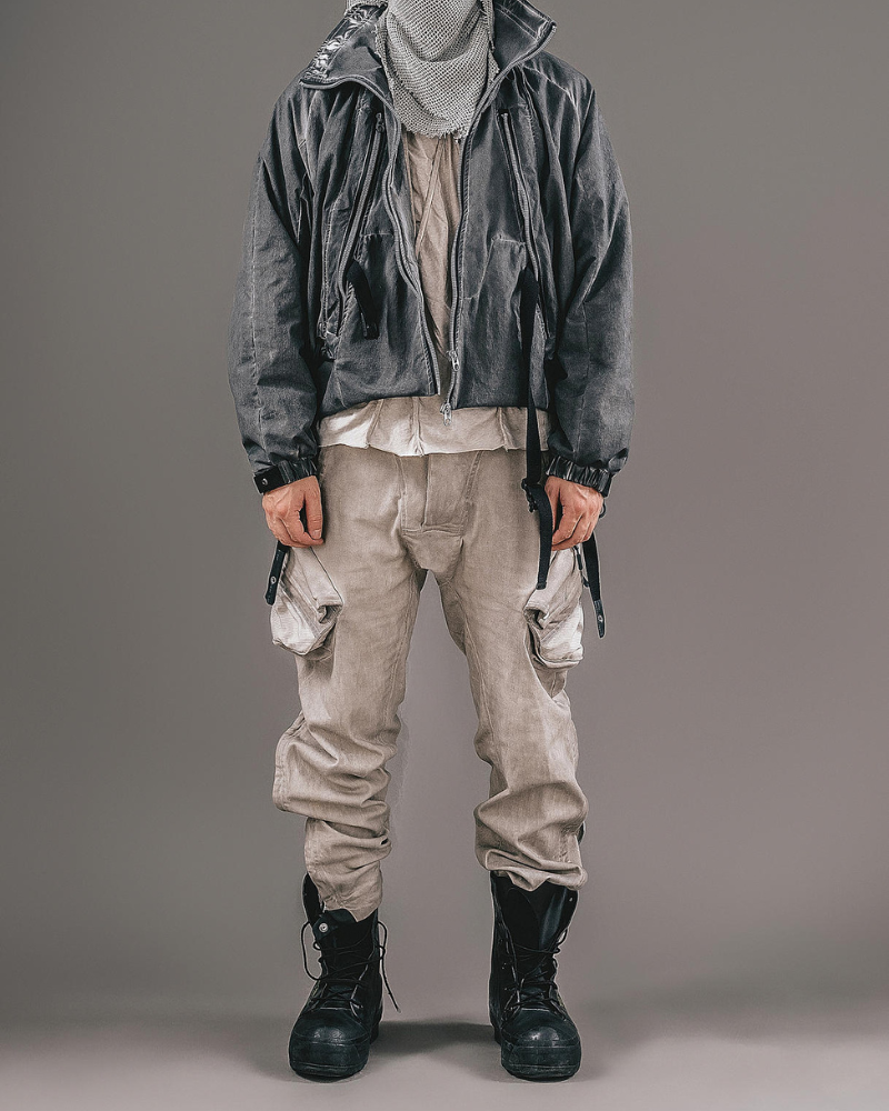 Wasteland Wear Vintage Dual Layers Multi-Pocket Jacket