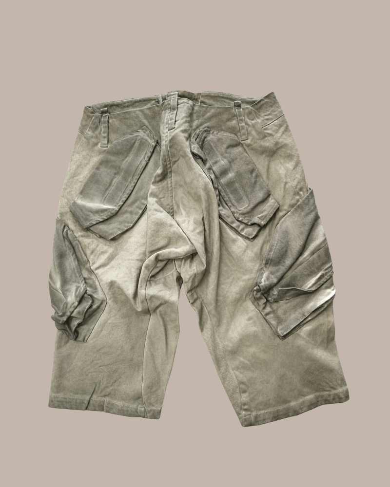 Wasteland Wear Functional 3D Pocket Cargo Shorts