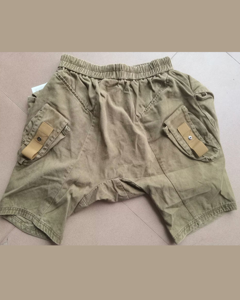 Wasteland Wear Functional Multi-Pocket Cargo Shorts