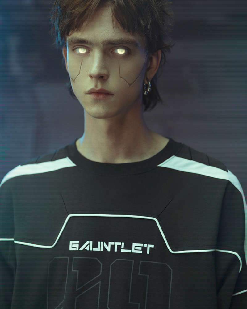 XIPHEVIL Cyberpunk Outfits Star Alliance 09 Sports T-Shirt