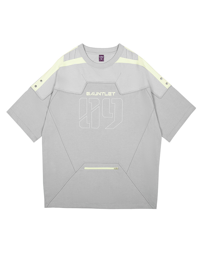 XIPHEVIL Cyberpunk Outfits Star Alliance Sports T-Shirt