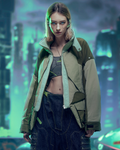 XIPHEVIL Cyberpunk Outfits Exotic Hacker Urban Winter Jacket