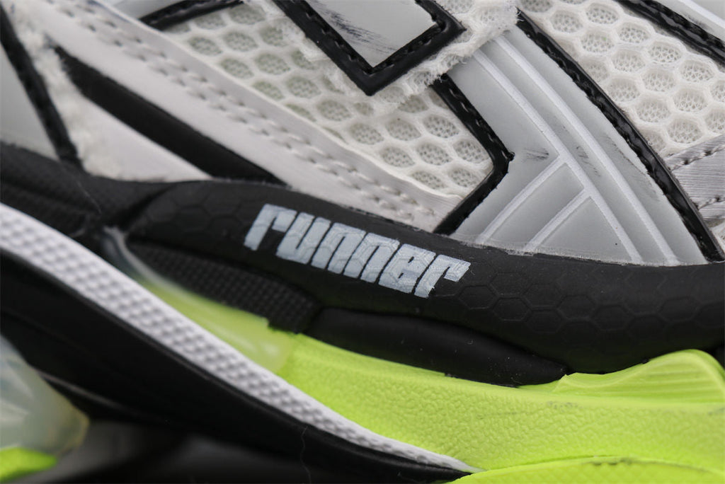 Balenciaga Runner Sneaker 'White Fluo Yellow'