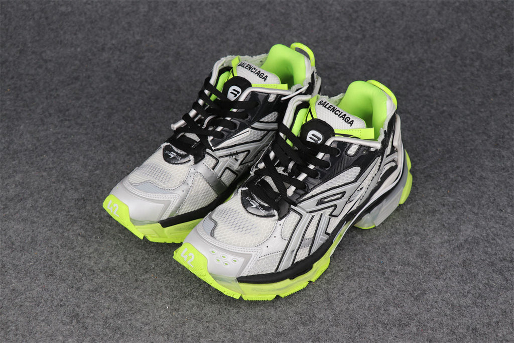Balenciaga Runner Sneaker 'White Fluo Yellow'